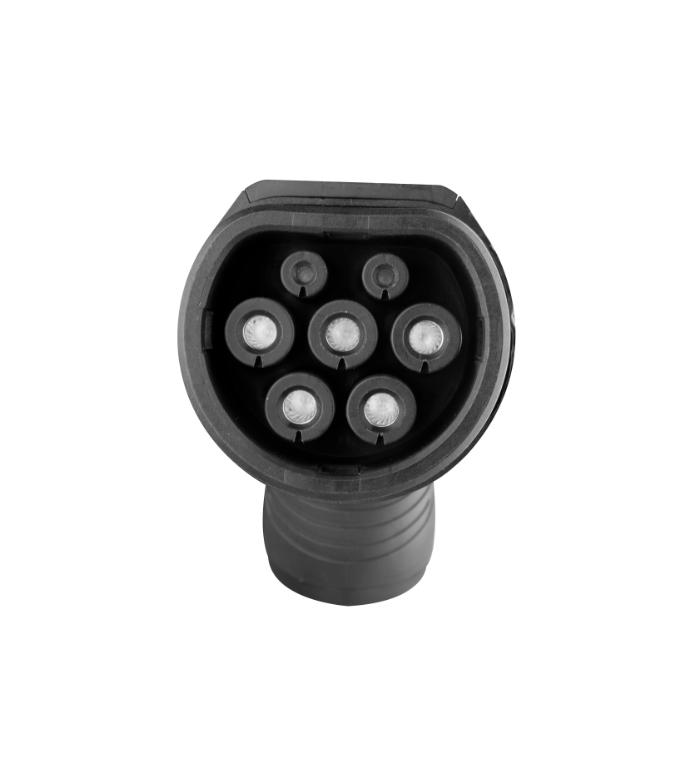 Lader 6-16A, Type 2 schuko m/disp 7,5 m