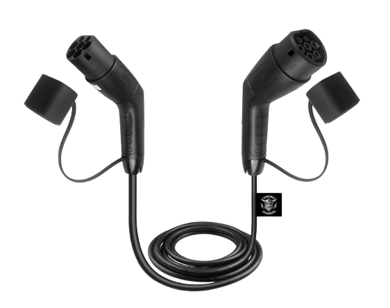 Mode 3 kabel 32A 1-phase , type 2 (5 m ) 7,4 kwh