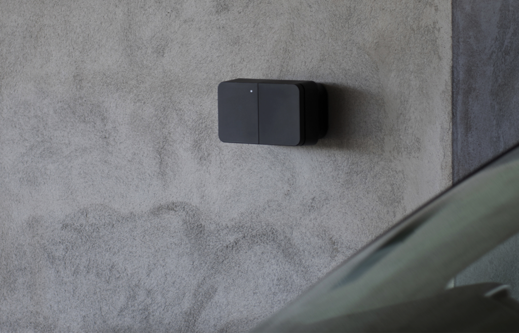 Amina 1 ladestasjon, 1-fase 32 amp (7,4kwh) svart